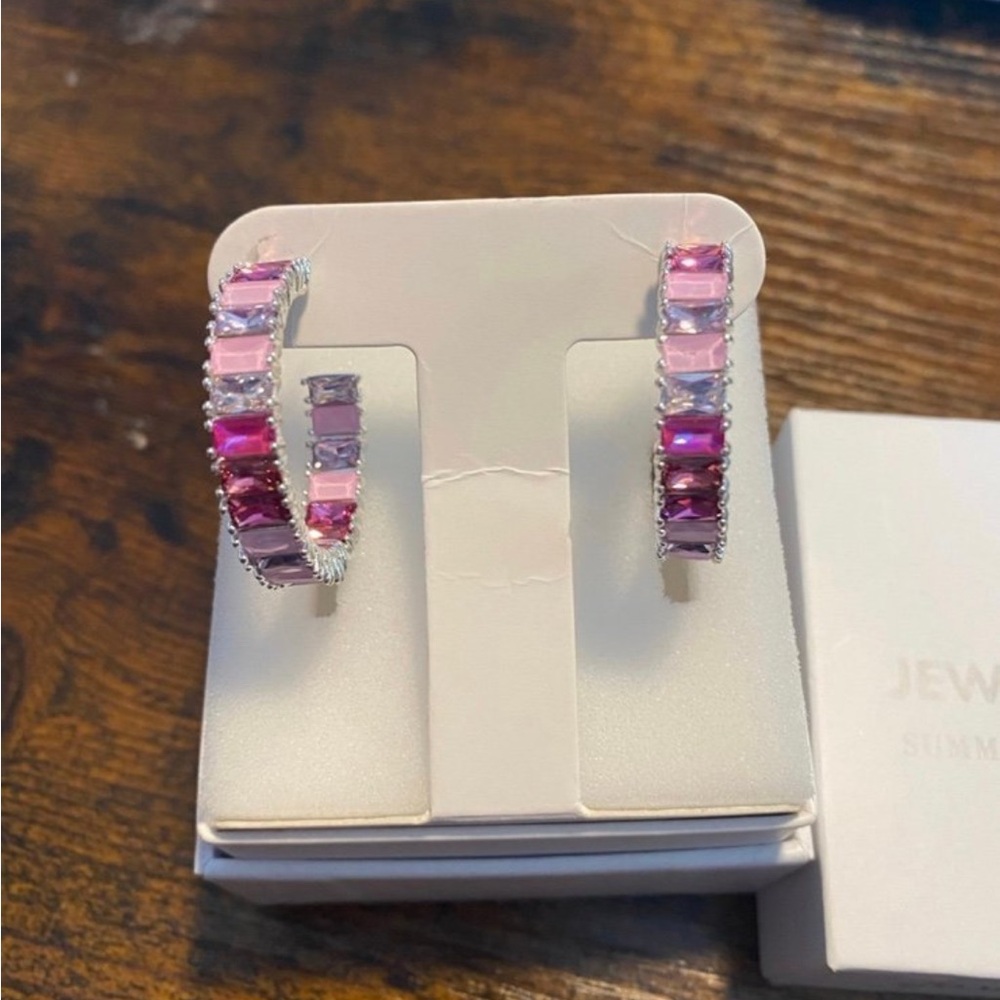 Bomb Party Jewel Candy “The Waverly” hoops